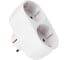 Разветвитель Jazzway Jаzzway с заземлением 16А AD-2G 3.5кВт IP20 5004641 1