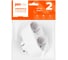 Разветвитель Jazzway Jаzzway с заземлением 16А AD-2G 3.5кВт IP20 5004641 8