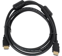 Кабель Aopen/Qust HDMI 19M/M ver 2.0, 1.8М, 2 фильтра ACG711D-1.8M