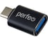 Адаптер Perfeo USB на Type-C c OTG, 3.0 чёрный 30014902 1