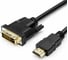 Кабель PERFEO HDMI A вилка - DVI-D вилка, 2 метра 30013823 1