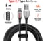 Кабель UNITEKI UT1002CABLE PRO LINE 2 метра для мобильных устройств с быстрой зарядкой USB/Type-C 1692 2