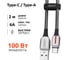 Кабель UNITEKI UT1002CABLE PRO LINE 2 метра для мобильных устройств с быстрой зарядкой USB/Type-C 1692 3