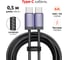 Кабель UNITEKI TT10005CABLE PRO LINE 0.5 метра для мобильных устройств с быстрой зарядкой Type-C/Type-C 4496 2