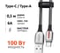 Кабель UNITEKI UT10005CABLE PRO LINE 0.5 метра для мобильных устройств с быстрой зарядкой USB/Type-C 4495 3