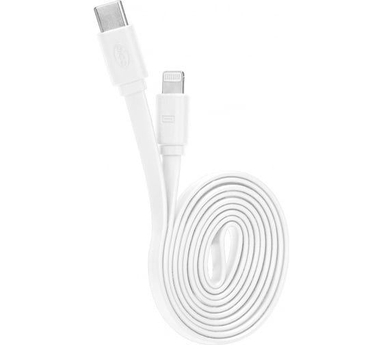 Кабель Alca USB Type C/Lightning 1 м. белый 510760