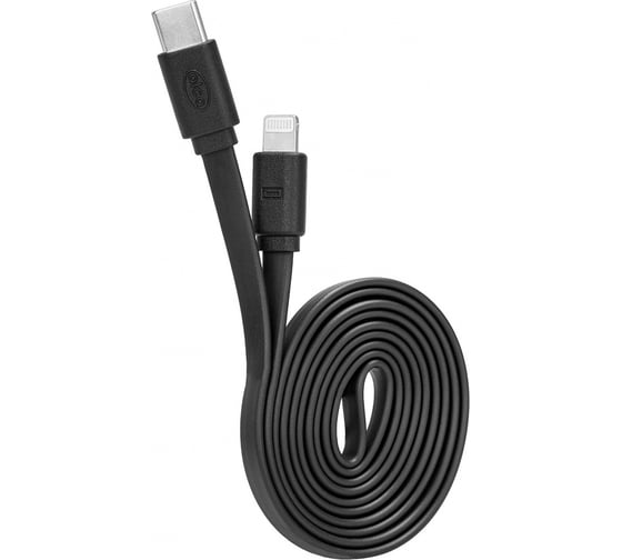 Кабель Alca USB Type C/Lightning 1 м. чёрный 510750