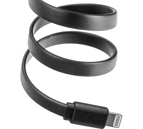 Кабель Alca USB Type C/Lightning 1 м. чёрный 510750
