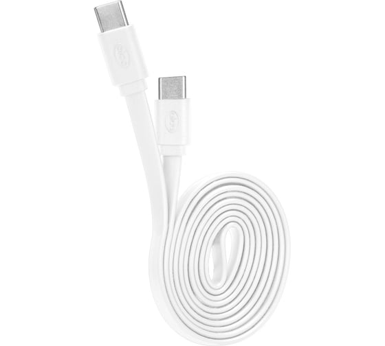 Кабель Alca USB Type C/Type C 1 м. белый 510690