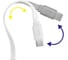 Кабель Alca USB Type C/Type C 1 м. белый 510690 5