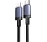 Кабель зарядный UGREEN L532 USB-C to USB-C PD Fast Charging Cable 240W Max. Длина: 2м. Цвет: серый космос 65908_ 2
