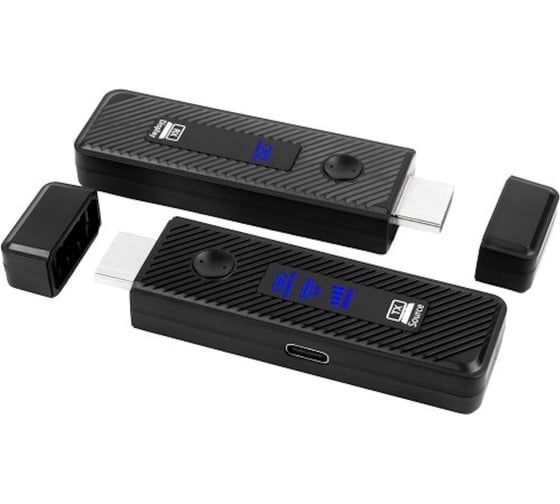 Удлинитель HDMI KS-is беспроводной c дисплеем, 60м, 1080p KS-827A