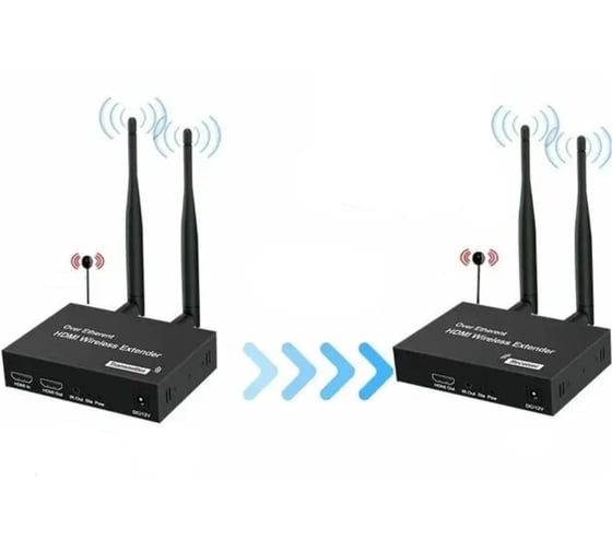 Беспроводной удлинитель PALMEXX WHD-002 HDMI1.3 1080p/60Hz, 802.11ac, IR, до 200 метров PX/EXT-WHD-002
