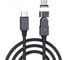 Магнитный поворотный кабель PALMEXX USB to USB-C, PD 60W, длина 2м PX/CBL-MGNT-01-AC-2M 1