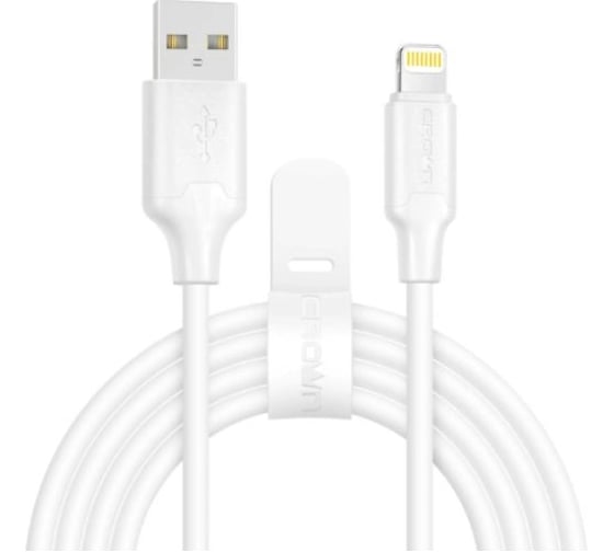 Кабель CROWN MICRO Crown USB - Lightning CMCU-3018L white CM000003297