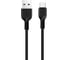 Кабель Hoco USB X20 Flash, USB - Type-С, 2А, 3м, черный 092088 1