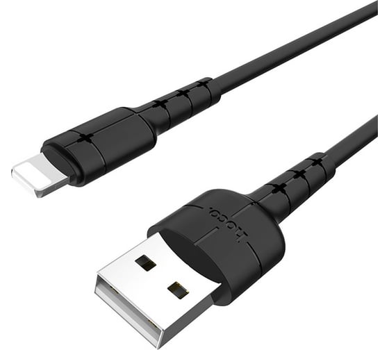 Кабель Hoco USB X30 Star для Lightning, 2А, 1.2м, черный 093069