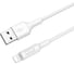 Кабель Hoco USB X25 Soarer USB-Lightning, 2А, 1м, белый 093061 1