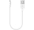 Кабель TTEC Lightning - USB-A Charge/ Data Mini Cable. Длина: 30 см. Цвет: белый 2DK7512B 1