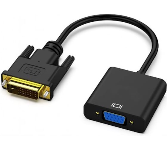 Адаптер KS-is DVI-D M на VGA F KS-735