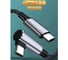 Кабель KS-is USB-C M угловой 90 USB-C M (KS-491A) KS-491AB-2 3