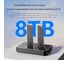 Док станция USB KS-is для двух накопителей M.2 NVMe, NGFF RGB подсветка KS-911C 2