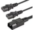Кабель переходник KS-is IEC-C14 в IEC-C13 + IEC-C13 KS-930B 2
