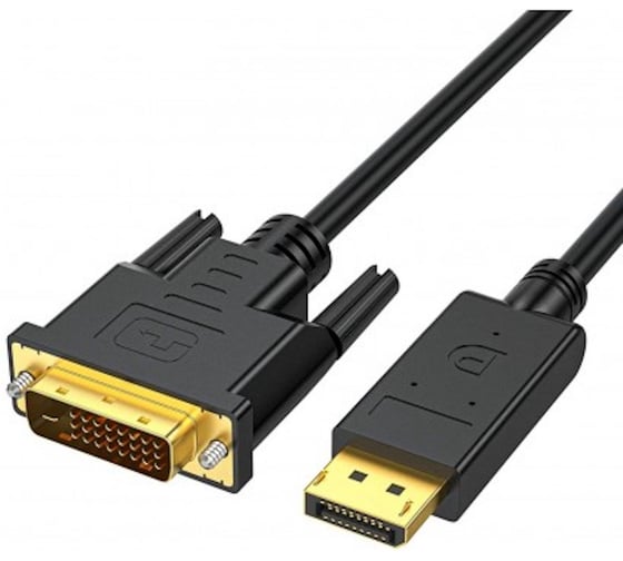 Кабель-переходник KS-is 120Гц DisplayPort M DVI M (KS-769) активный KS-769B-2
