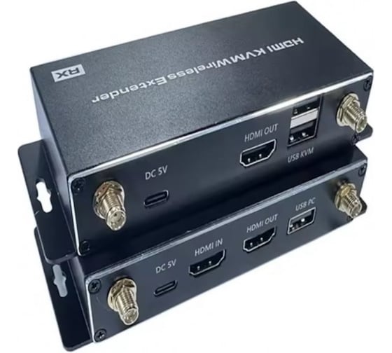 Удлинитель сигнала HDMI KS-is беспроводной, 180м 4K KS-827P