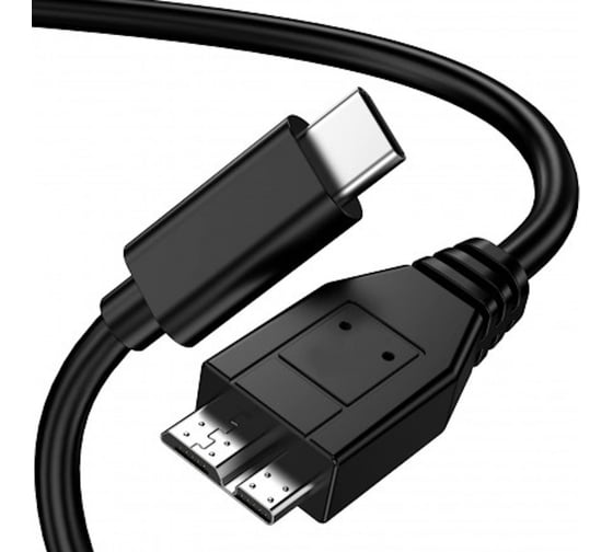 Кабель KS-is USB-C microUSB Type B 3.0 (KS-529) KS-529-1