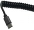 Спиральный кабель KS-is USB-C Lightning (KS-495) KS-495B-2 3