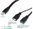 Кабель разветвитель KS-is USB 3.0 M-F KS-404 3