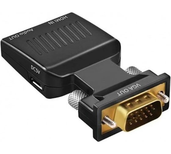 Адаптер KS-is HDMI F в VGA M с аудио KS-425