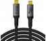 Кабель KS-is TH5 USB-C M USB-C M (KS-944) 80Gbps, 240W KS-944B-2 1