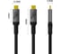 Кабель KS-is TH5 USB-C M USB-C M (KS-944) 80Gbps, 240W KS-944B-2 2