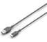 Кабель GP USB A, USB C CC1NGR-2CRSPNN1, 1 м, 18 Вт, поддержка быстрой зарядки 21938 1