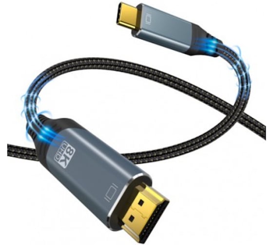 Кабель-переходник KS-is 8K USB Type C в HDMI KS-792