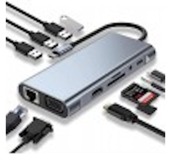 Док станция KS-is USB-C 11 в 1 KS-099M
