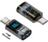 Адаптер-переходник KS-is USB-C M в USB-A F с дисплеем (KS-881CA) KS-881СA 1