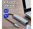 Мультифункциональный хаб-разветвитель Kaigo KG-096A Type-C 3.2, высокоскоростной 4в1, 3xUSB 3.2 Gen1, 1xRJ45, , 355061 2