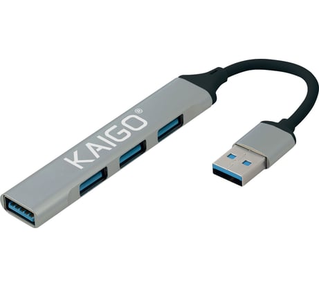 Мультифункциональный хаб-разветвитель Kaigo KG-088 USB 3.2, высокоскоростной 4в1, 3xUSB 2.0, 1xUSB 3.2 Gen1, , 355062