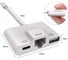 Адаптер KS-is Lightning USB 3 в 1 () KS-442 2