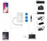 Адаптер KS-is Lightning USB 3 в 1 () KS-442 3
