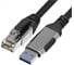 Кабель-адаптер KS-is USB 3.0 Gigabit Ethernet (KS-872) KS-872-5 2