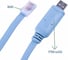 Кабель-адаптер консольный KS-is USB-A RJ45 KS-537U 2