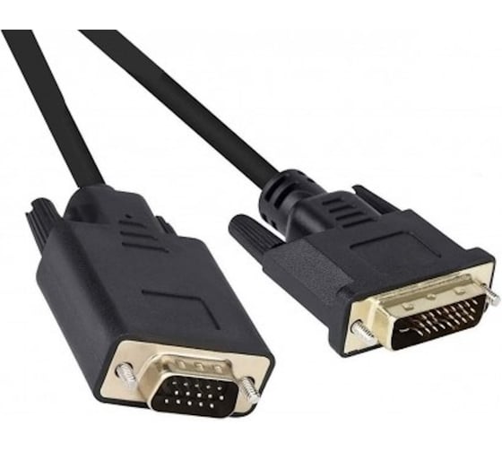 Кабель KS-is адаптер DVI-D dual link 24+1M на VGA 15M (KS-497) KS-497-2