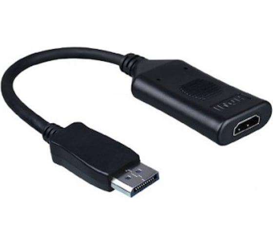 Переходник KS-is 4K DisplayPort M в HDMI F активный KS-749