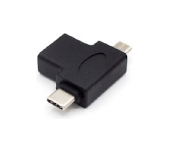 Переходник KS-is OTG USB в microUSB, USB-C KS-360 1