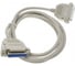 Кабель экранированный KS-is LPT DB25 F на LPT DB25 M 1.5м KS-502S 1