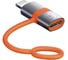 Адаптер PERO AD18, USB-C (F) - Lightning (M), серый PRAD18 2